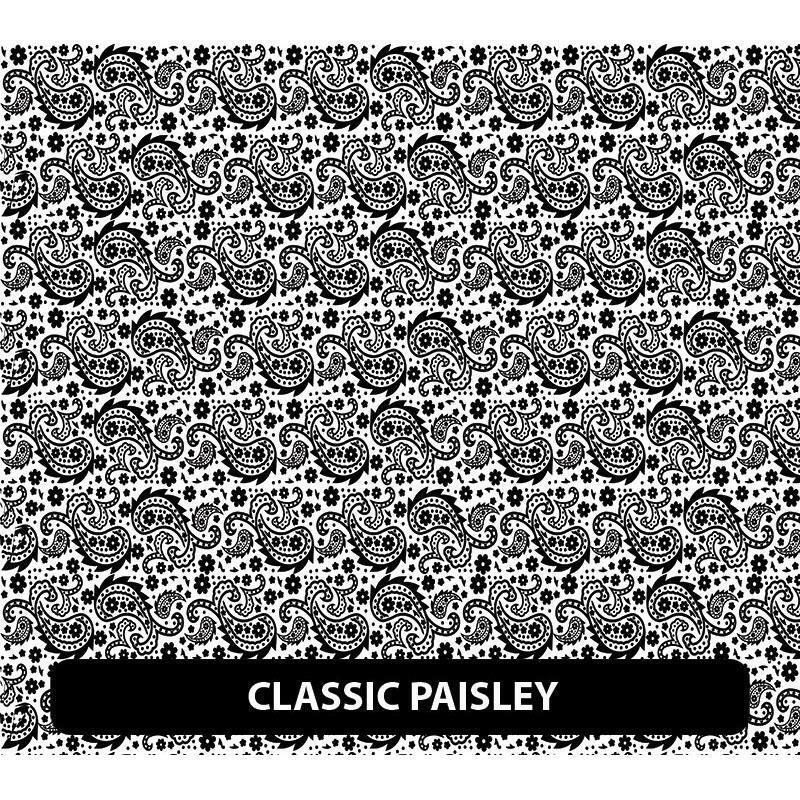 HTV Puff gemusterte Paisley Designs 12"" x 12"" *High Tack Maske im Lieferumfang enthalten - Bild 13 von 30