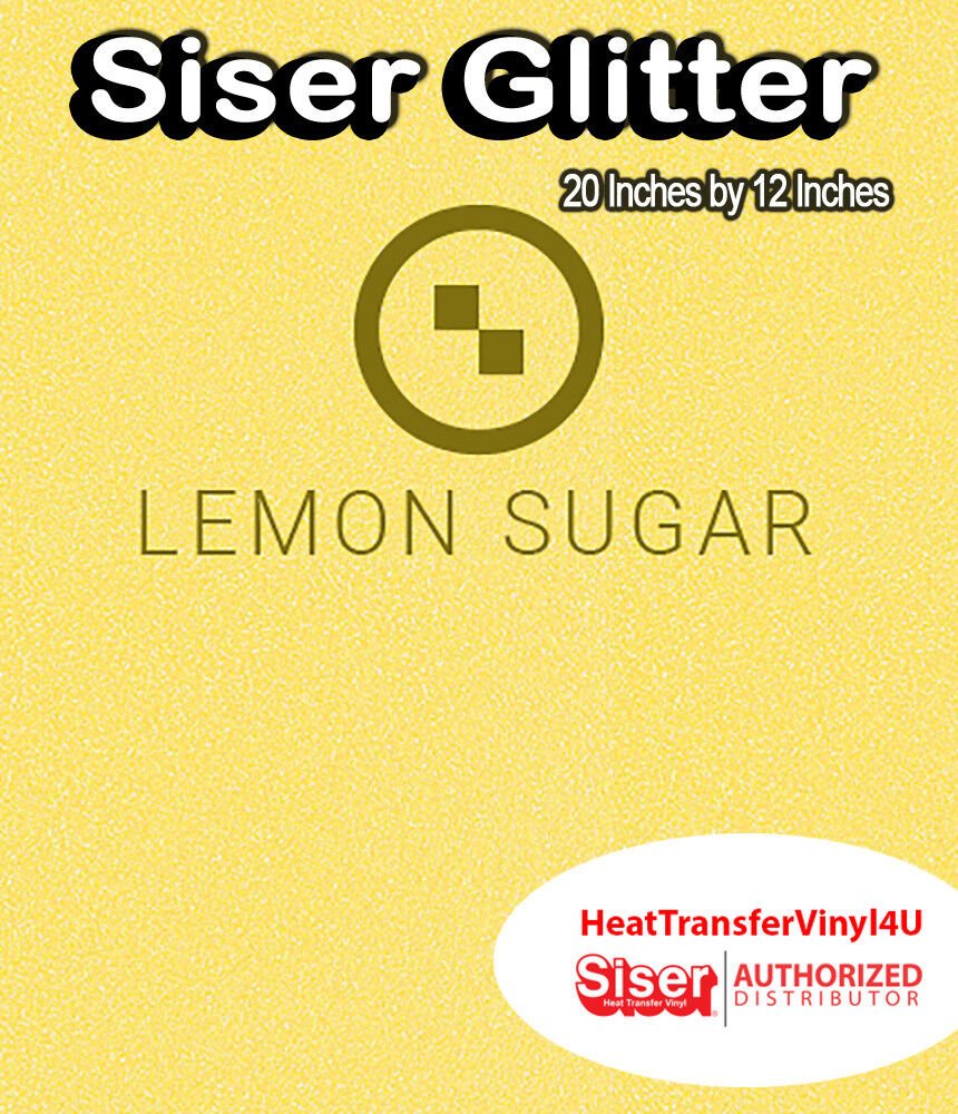 Siser Glitter Iron On Heat Transfer Vinyl 20" x 12" *COMBINED SHIPPING DISCOUNT*