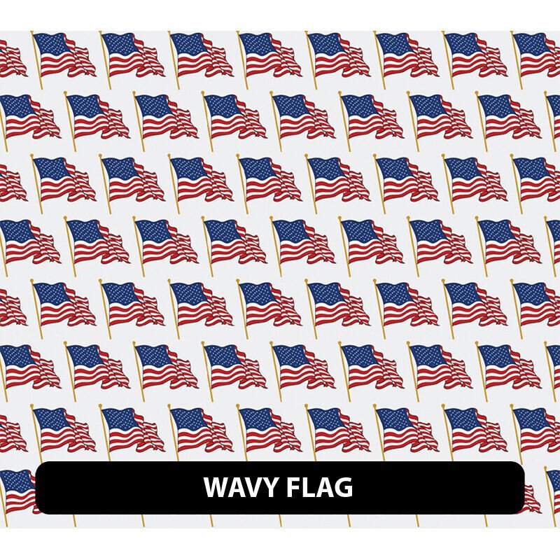 Modello patriotico americano / USA HTV 13,5" ROTOLO**SPEDIZIONE GRATUITA** - Foto 48 di 50