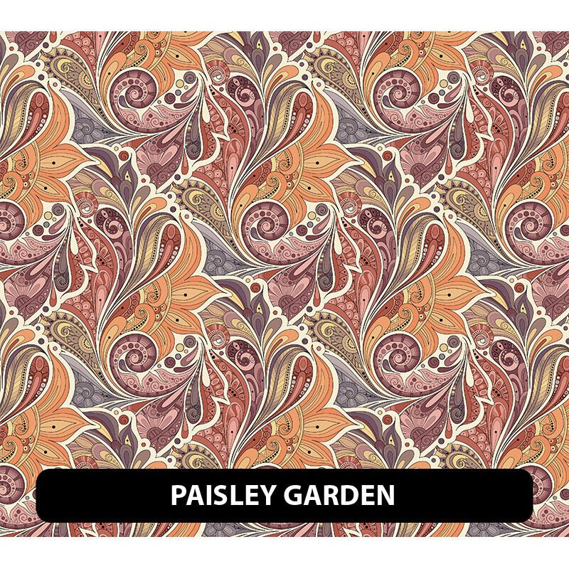 HTV Puff gemusterte Paisley Designs 12"" x 12"" *High Tack Maske im Lieferumfang enthalten - Bild 25 von 30