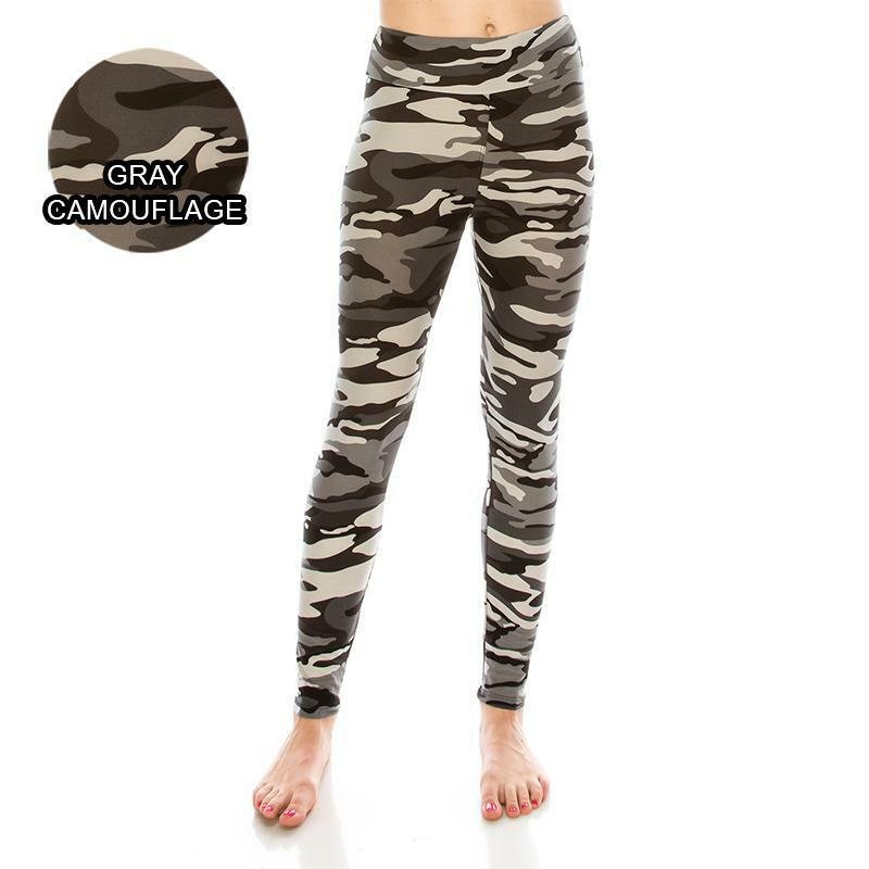Womens Ultra Soft High Waist Yoga Leggings (Patterned and Solid) *FREE SHIPPING* - Picture 21 of 40