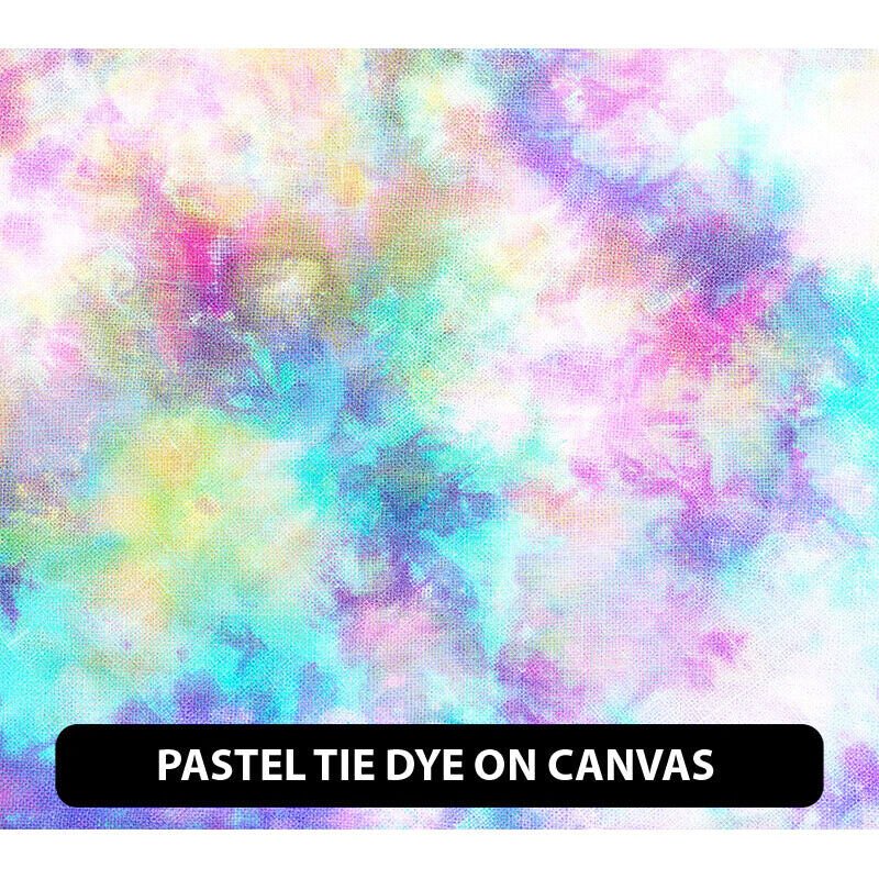 Puffy Pattern Tie Dye HTV  Iron On 12" High Tack Mask Provided