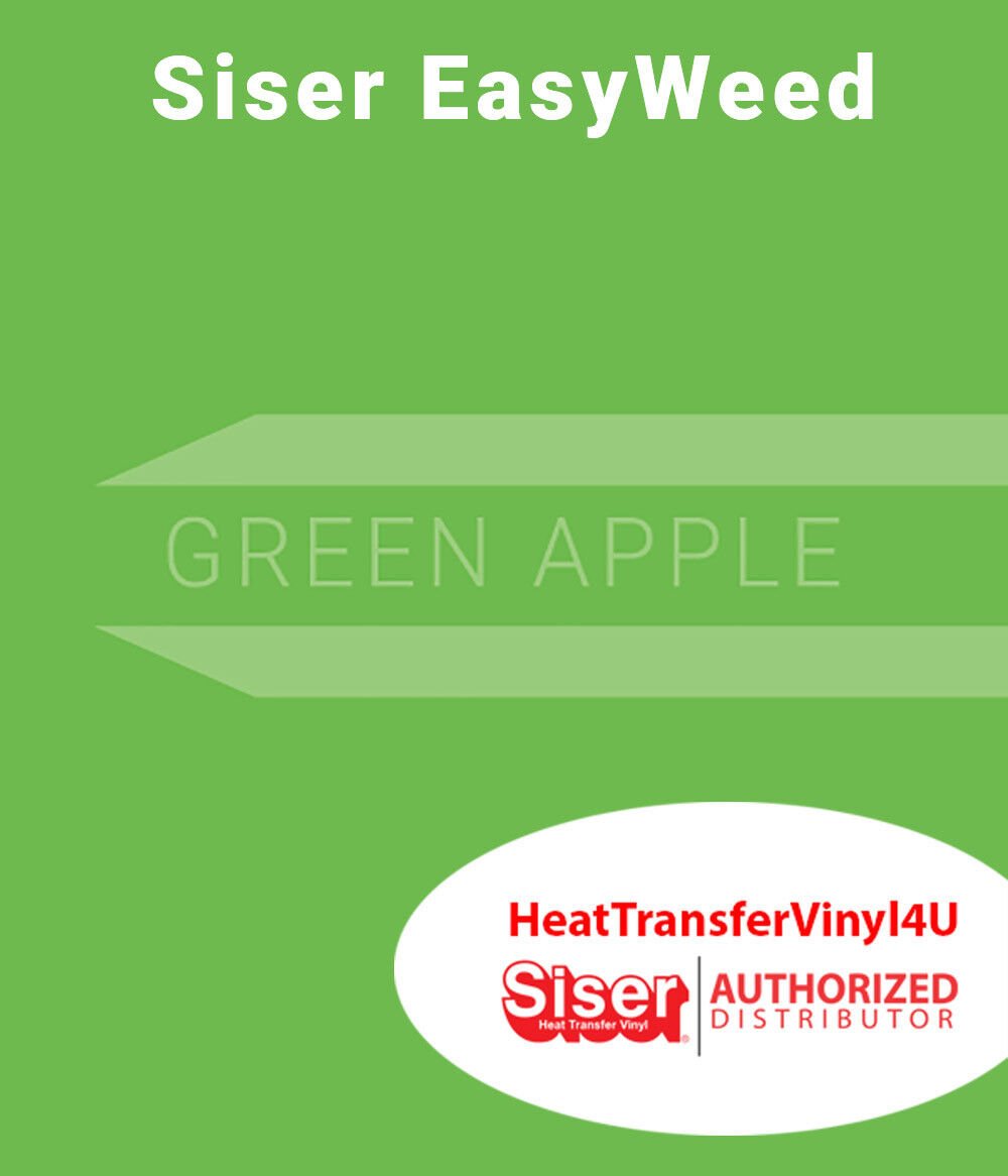 Siser EasyWeed Iron On HTV For T-Shirts 12" *Length Options (Message Colors)