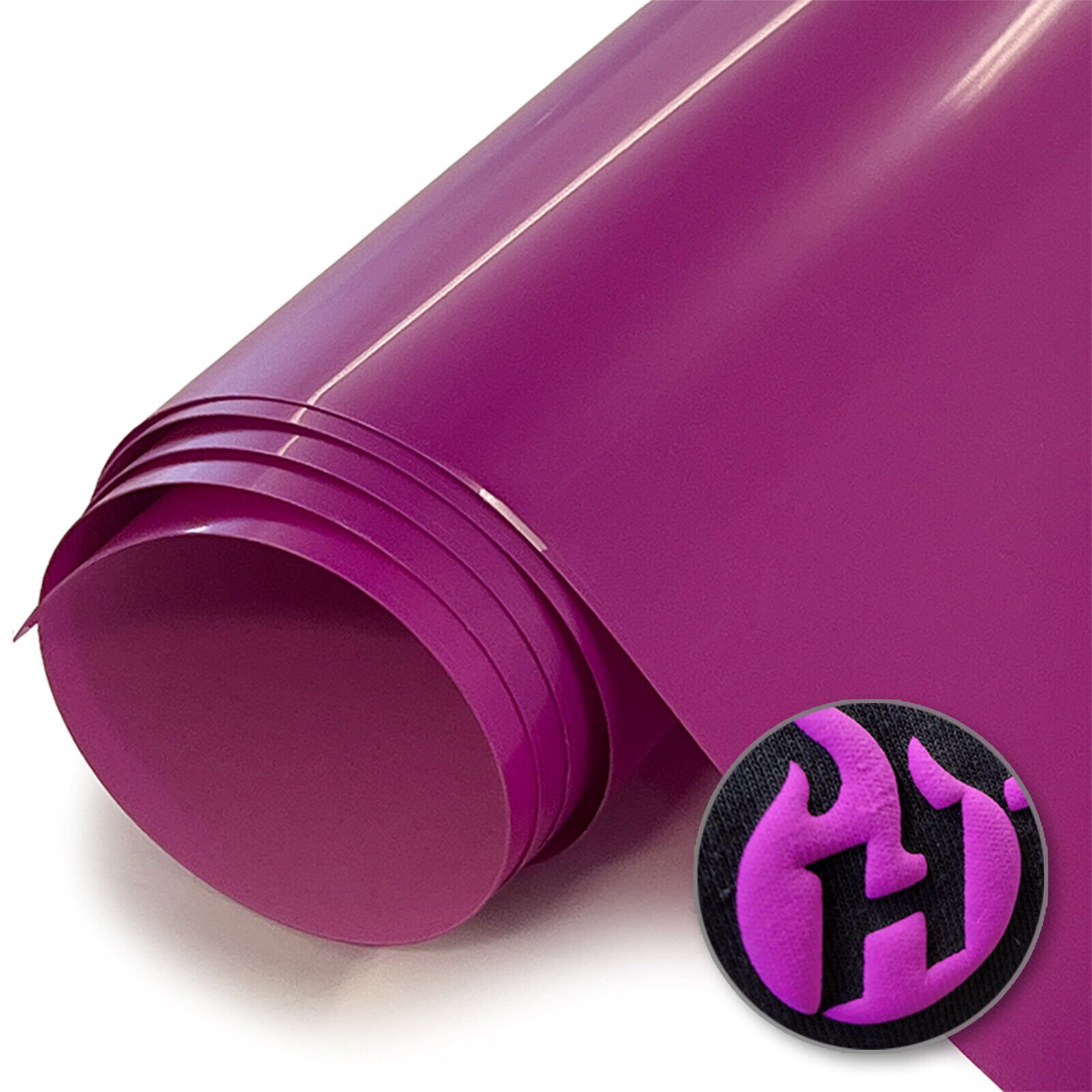 Heat Transfer Vinyl HT- Puff Neon (HTV 3D) 20" Roll **FREE SHIPPING**