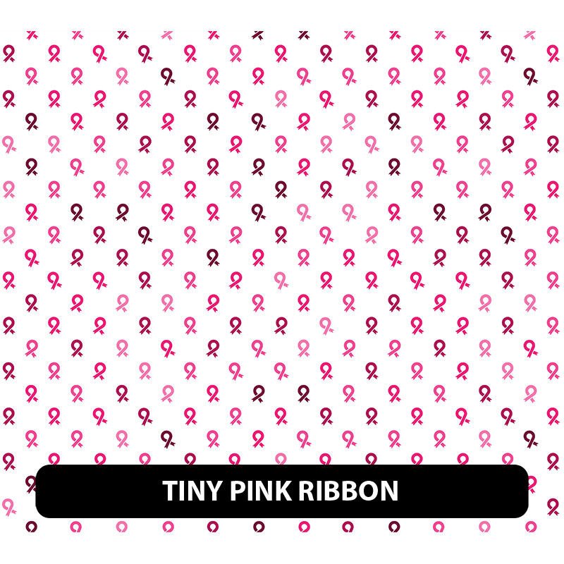 Puff Pattern Breast Cancer Awareness Designs HTV Iron on 12"x12" + Transfer Mask