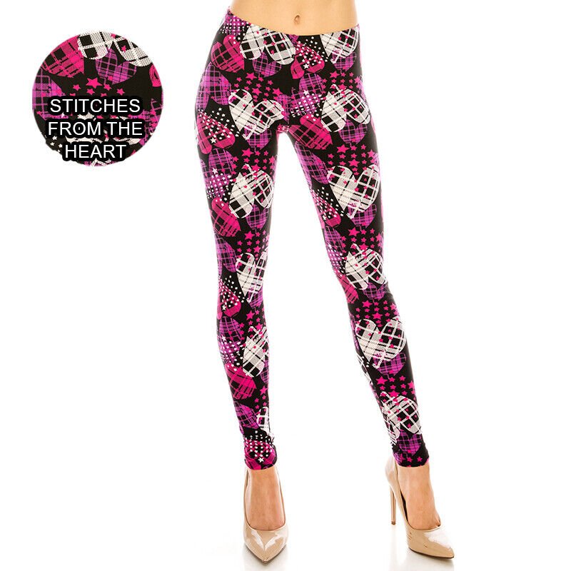 Soft Love and Hearts Leggings for Women *Free Shipping* - Picture 8 of 9