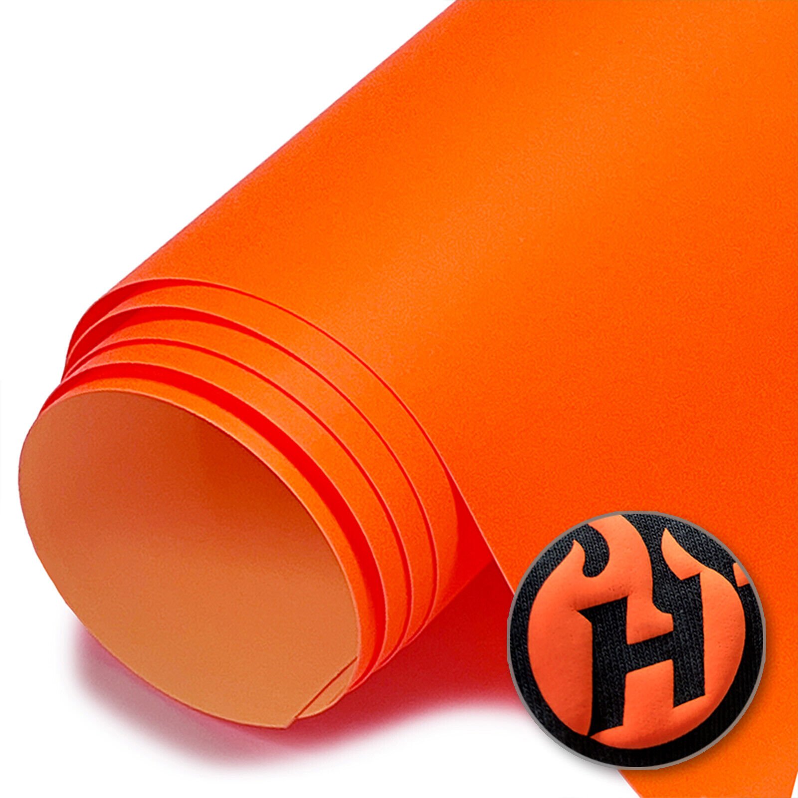 Heat Transfer Vinyl HT- Puff Neon (HTV 3D) 20" Roll **FREE SHIPPING**