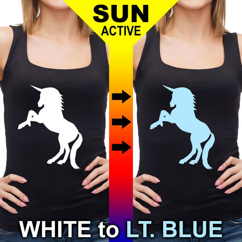 HT- Sun Active Color Changing Vinyl 20" x 1 Foot ***Free Shipping***