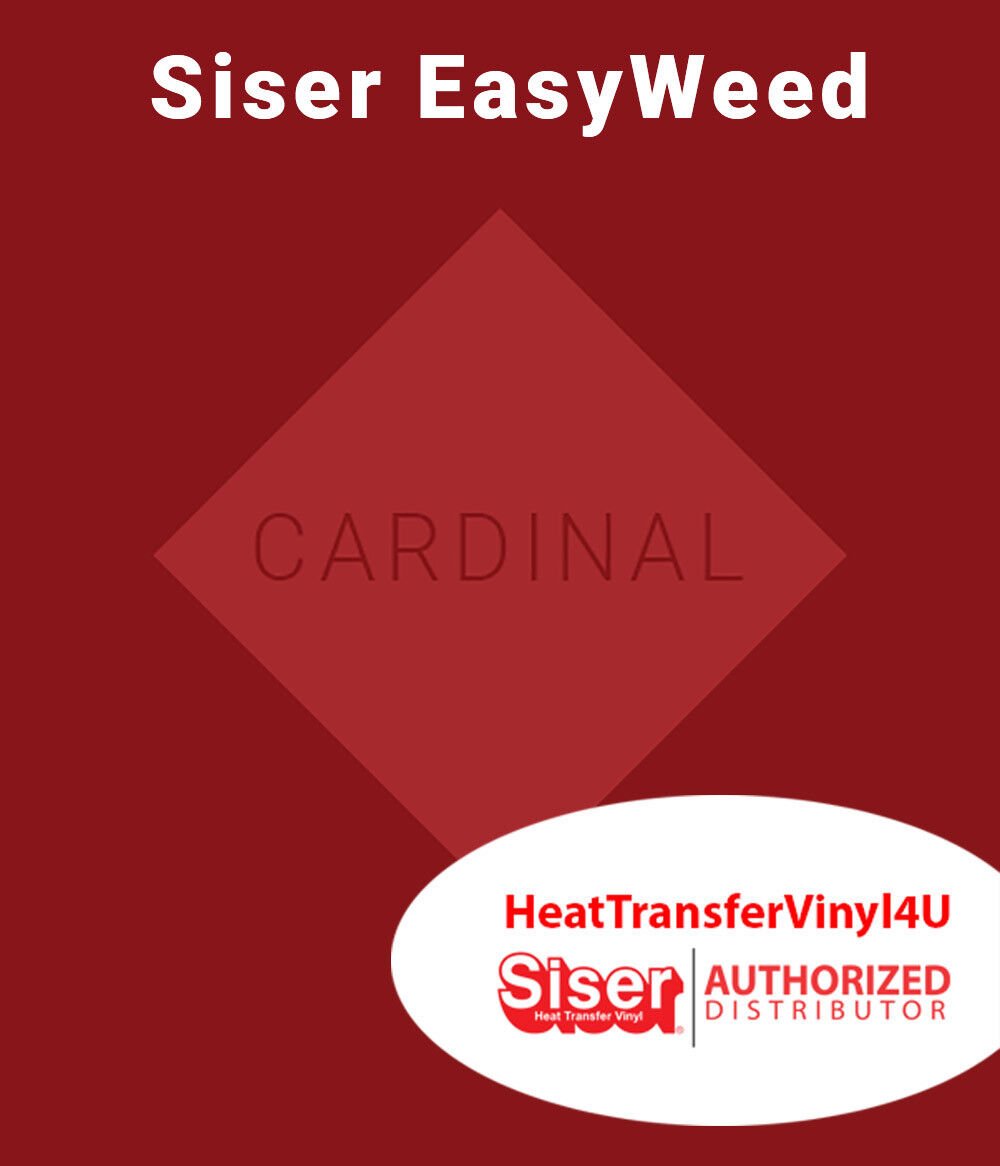 Siser EasyWeed Iron On Heat Transfer Vinyl For T-Shirts 15" Roll *Colors Variety