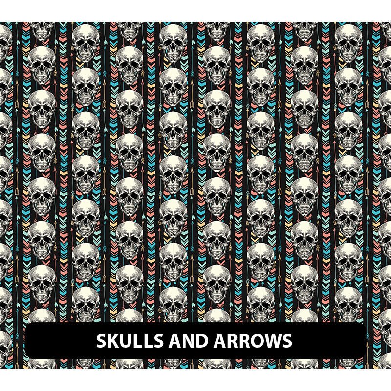 Dia de Muertos/Cinco de Mayo Adhesivo Patrón de Vinilo 13,5" ROLLO *ENVÍO GRATUITO* - Imagen 20 de 23