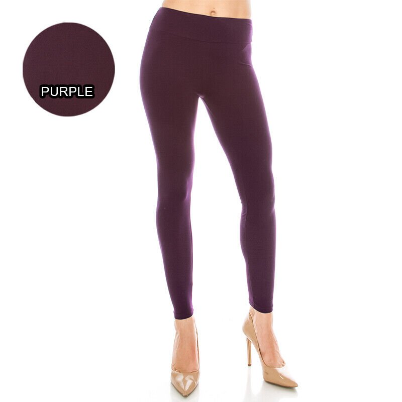 Womens Ultra Soft High Waist Yoga Leggings (Patterned and Solid) *FREE SHIPPING* - Picture 33 of 40
