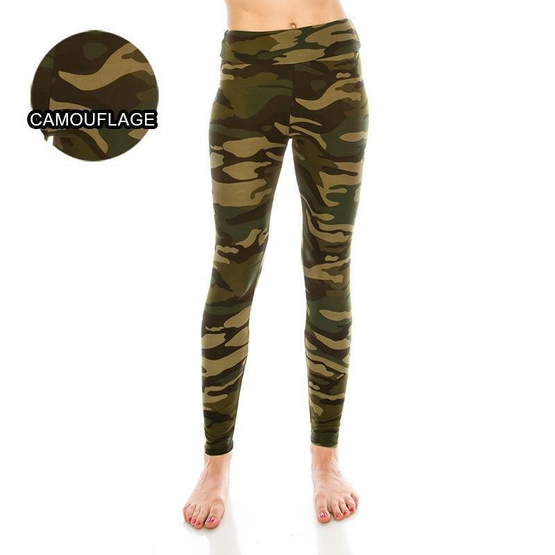 Womens Ultra Soft High Waist Yoga Leggings (Patterned and Solid) *FREE SHIPPING* - Picture 13 of 40