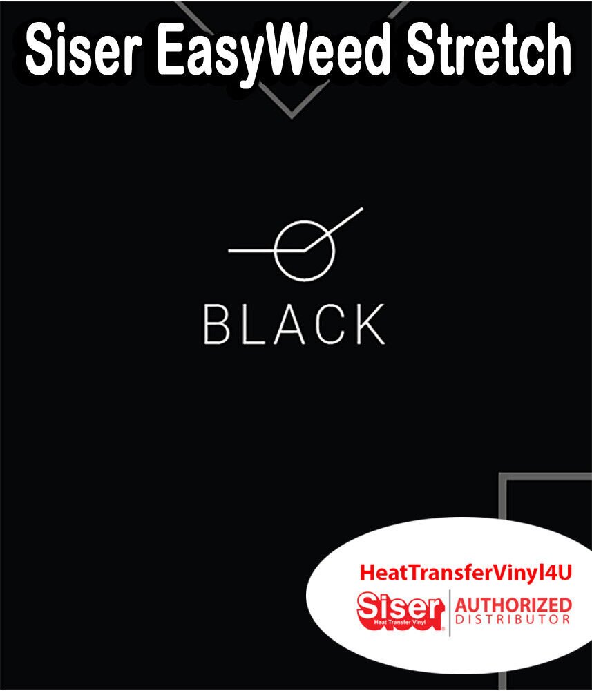 Siser EasyWeed Stretch Iron On Heat Transfer Vinyl 20 Inch Roll (stretchy vinyl)