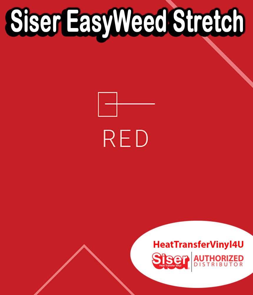 Siser EasyWeed Stretch Iron On Heat Transfer Vinyl 20 Inch Roll (stretchy vinyl)