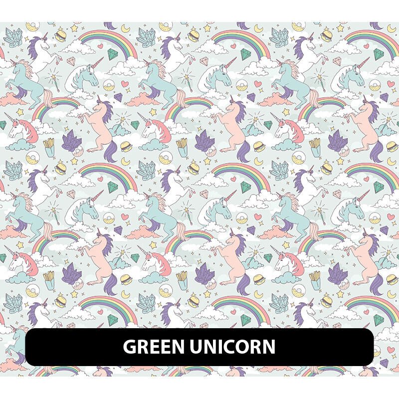 Unicorn Patterned HTV 13.5" ROLL **FREE SHIPPING**