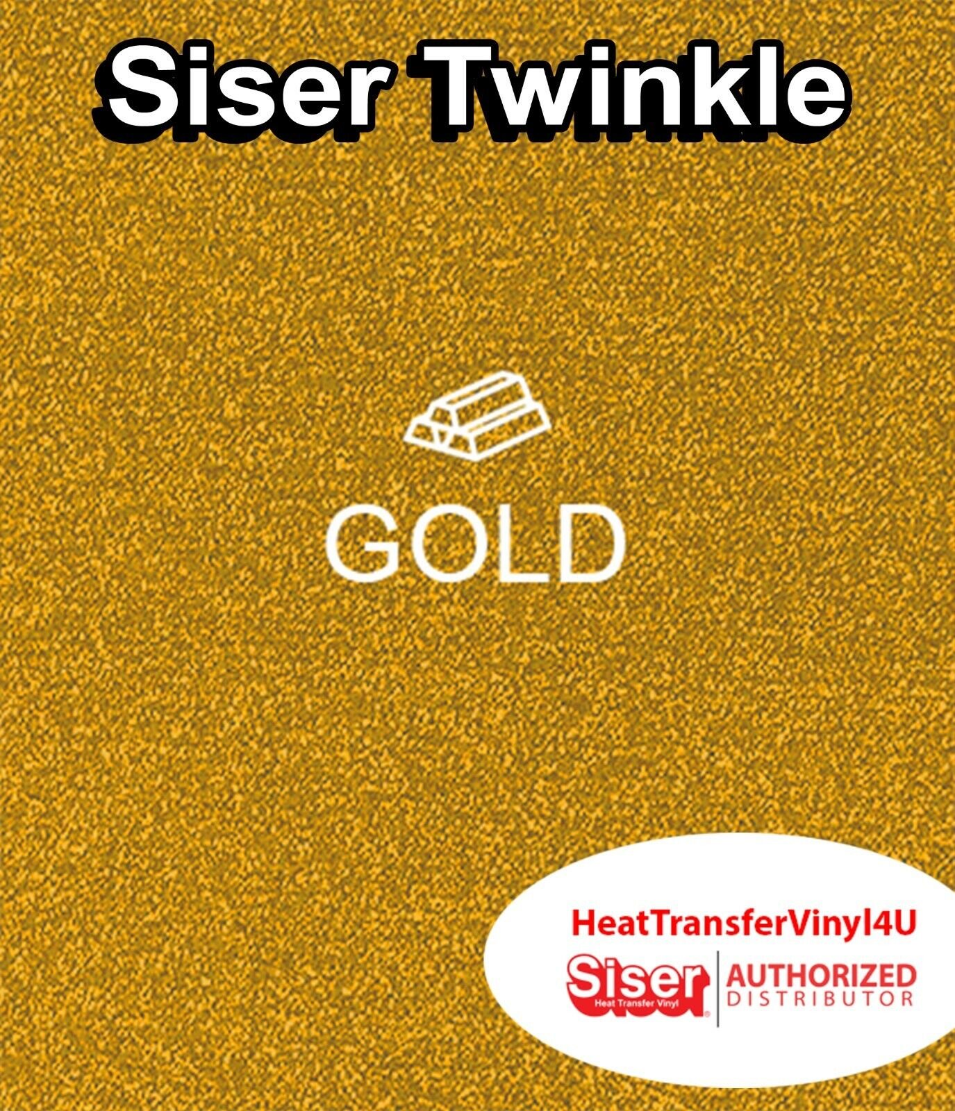 Siser Twinkle Heat Transfer Vinyl For T-Shirts Reflective Glitter 20"