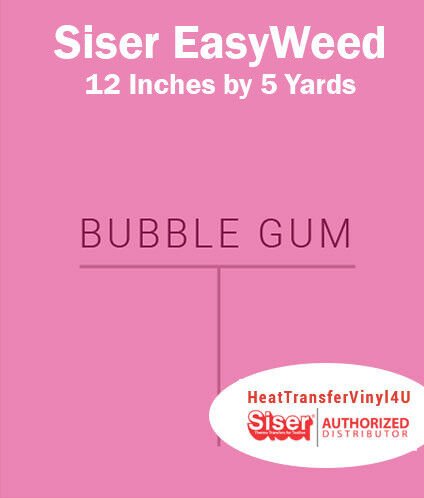 Siser EasyWeed: The Must-Have Vinyl for Your Crafting Projects 12" x 5 Yd Roll - Picture 16 of 83