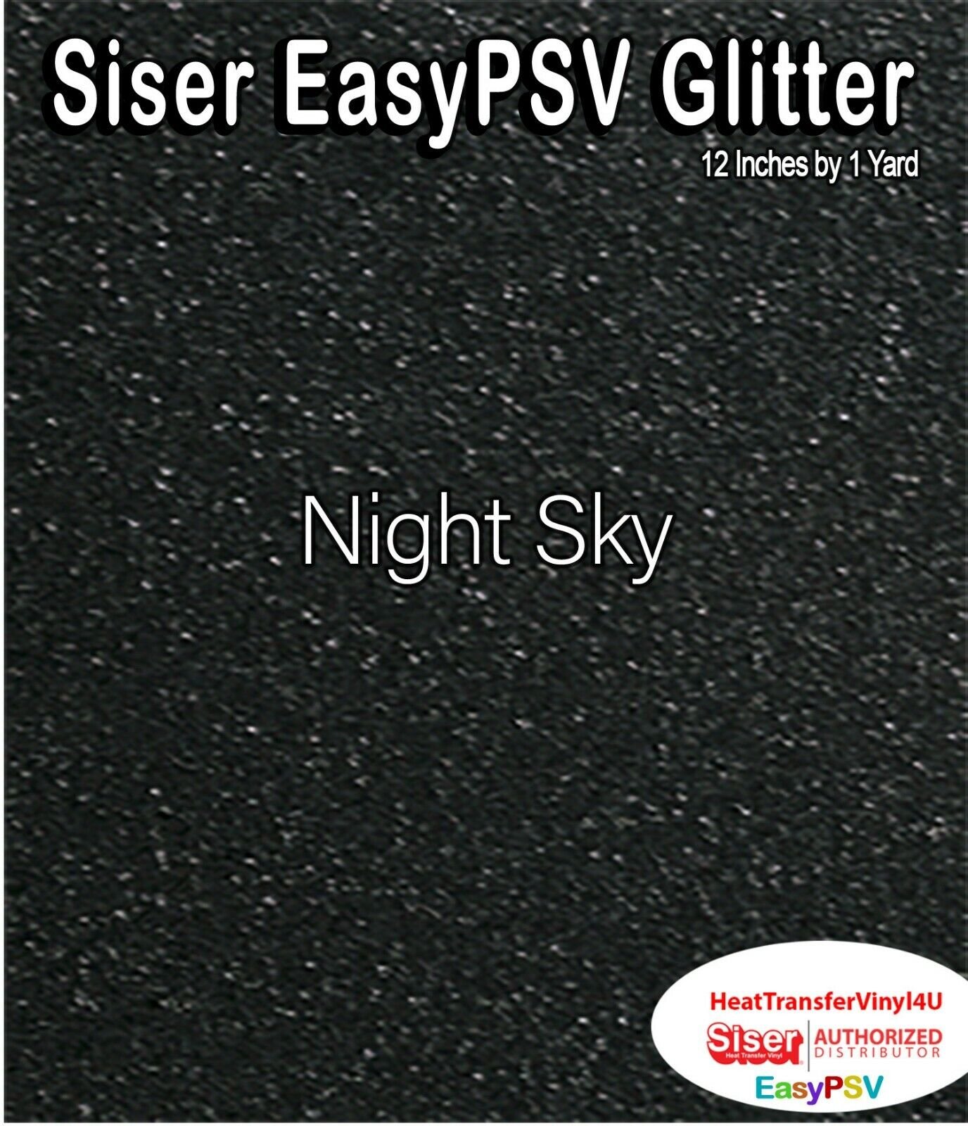 EasyPSV Glitter Adhesive (Sign) Craft Vinyl 12" x 36" *FREE SHIPPING*