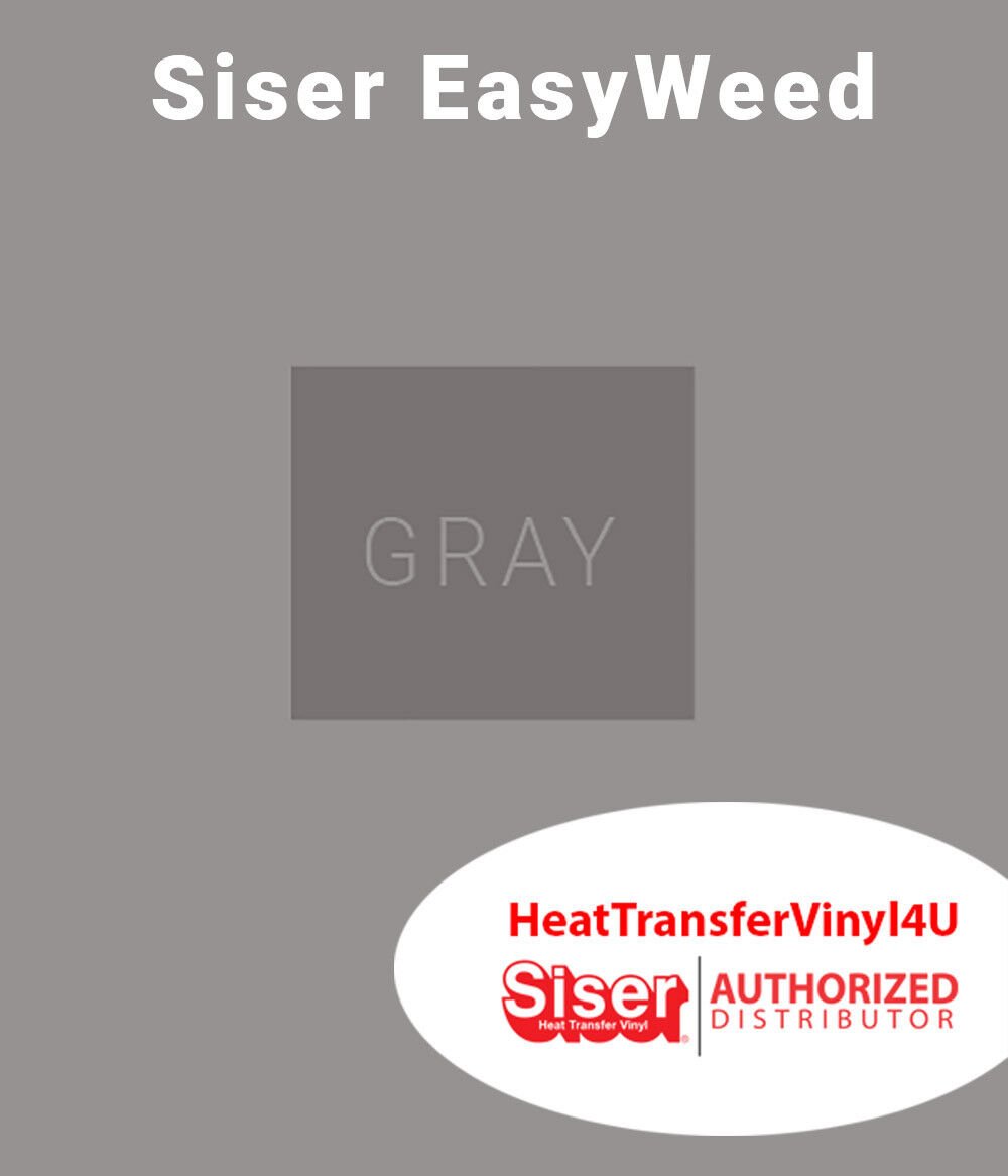 Siser EasyWeed Iron On Heat Transfer Vinyl For T-Shirts 15" Roll *Colors Variety