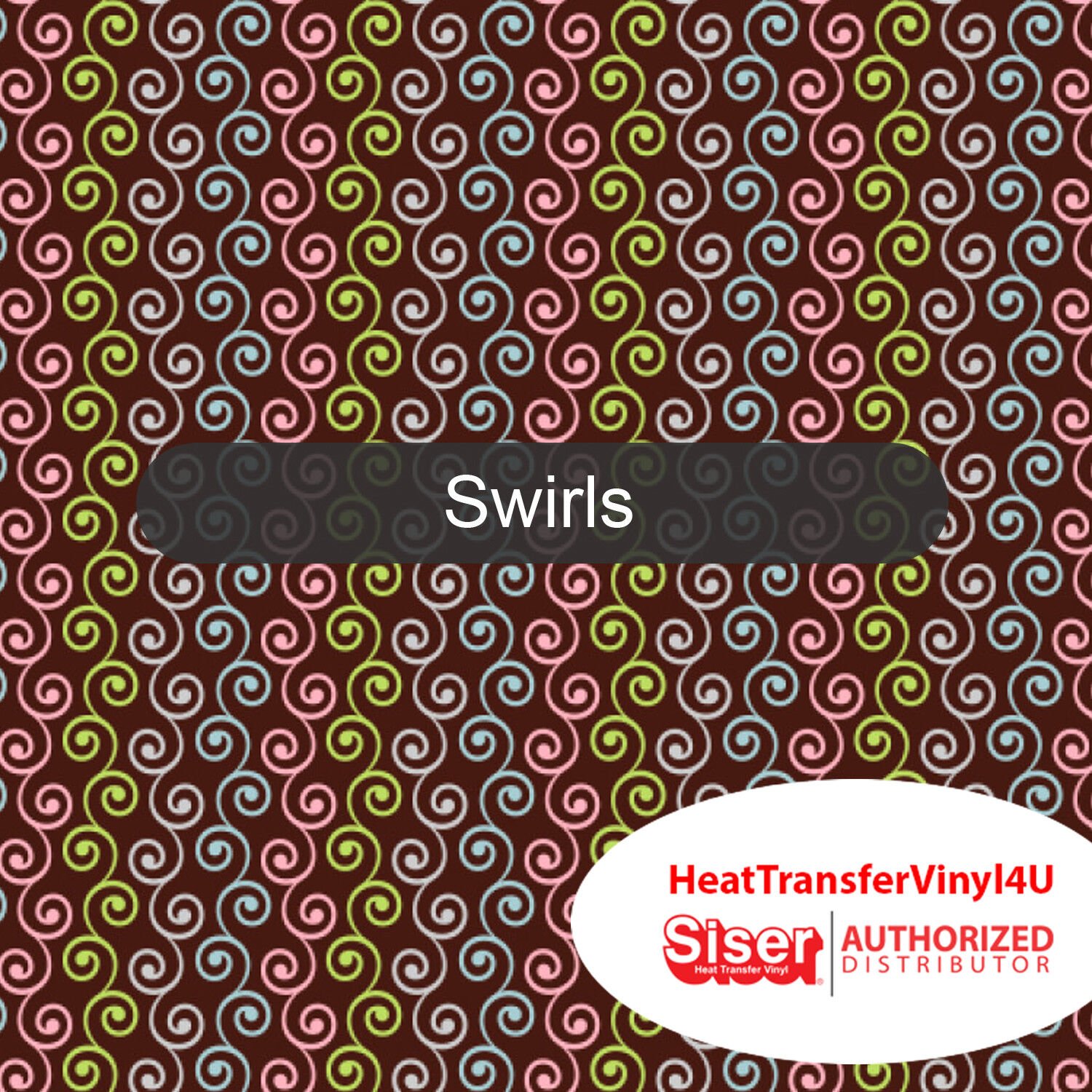 Siser EasyPatterns Iron On Heat Transfer Vinyl - 18" Width *FREE SHIPPING*