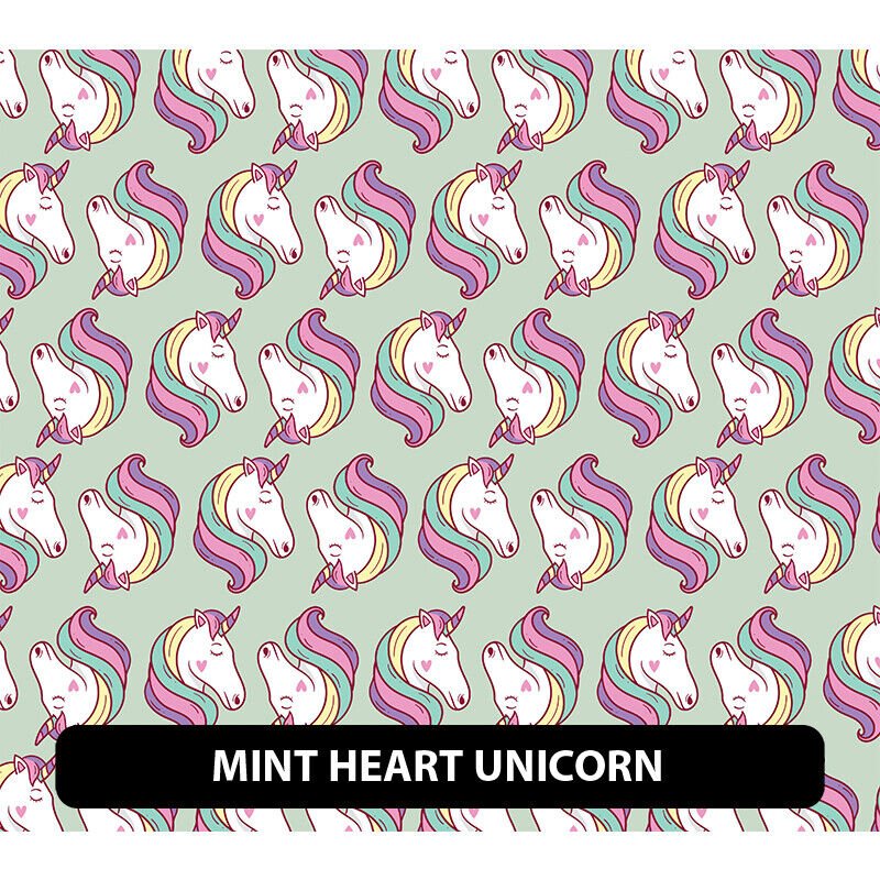 Unicorn Patterned HTV 13.5" ROLL **FREE SHIPPING**