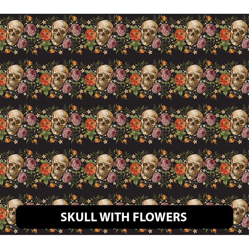 Dia de Muertos/Cinco de Mayo Adhesivo Patrón de Vinilo 13,5" ROLLO *ENVÍO GRATUITO* - Imagen 19 de 23
