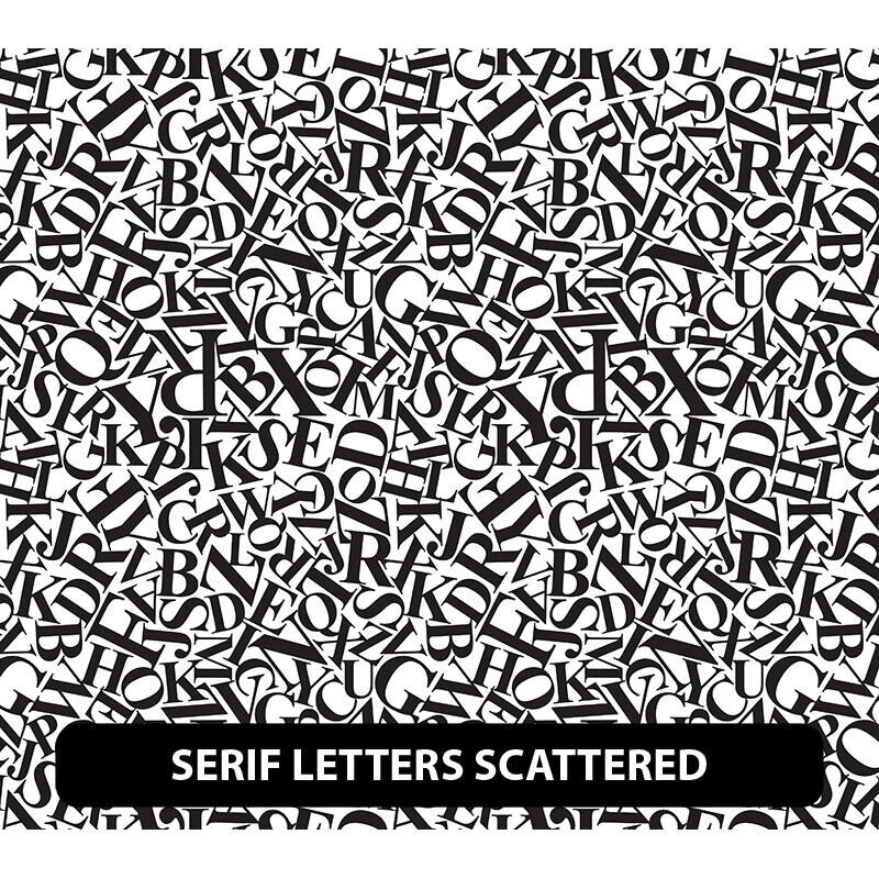Back to School / Letters Patterned HTV 18.5" ROLL **FREE SHIPPING** - Picture 33 of 33