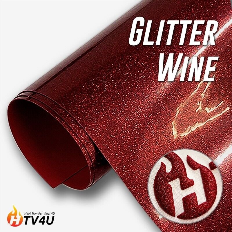 HTV4U - Puff Glitter Heat Transfer Vinyl 20" x 12" (Foot) *Puffy vinyl