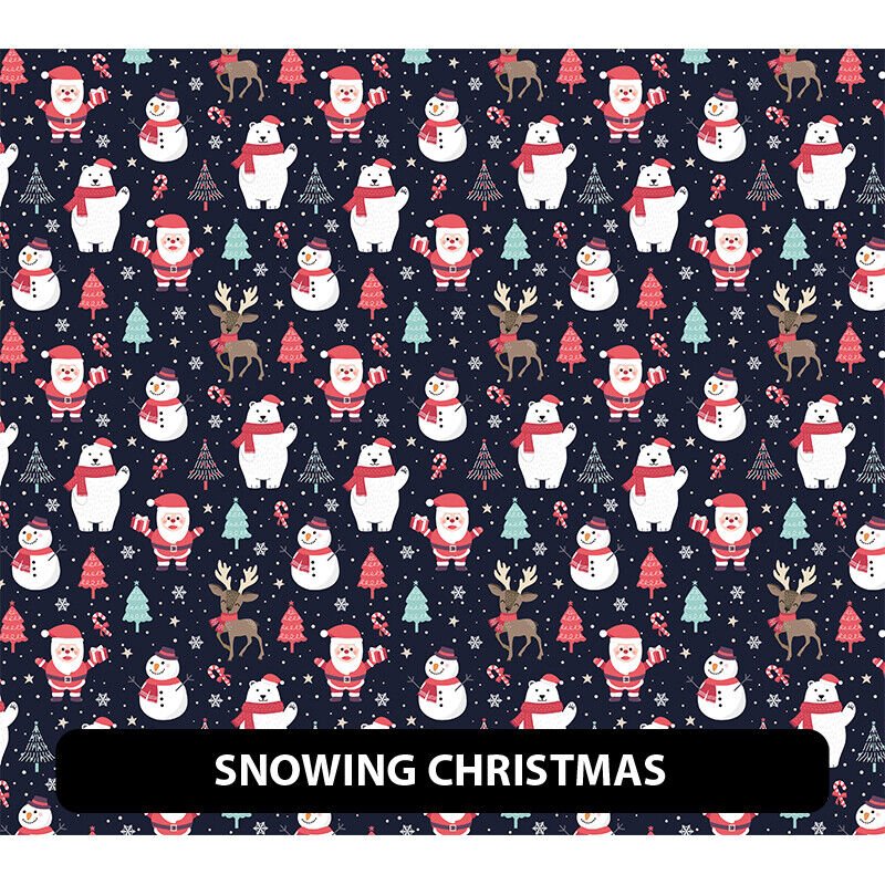 Christmas Patterned Adhesive Vinyl 13.5" ROLL **FREE SHIPPING** - Bild 68 von 72