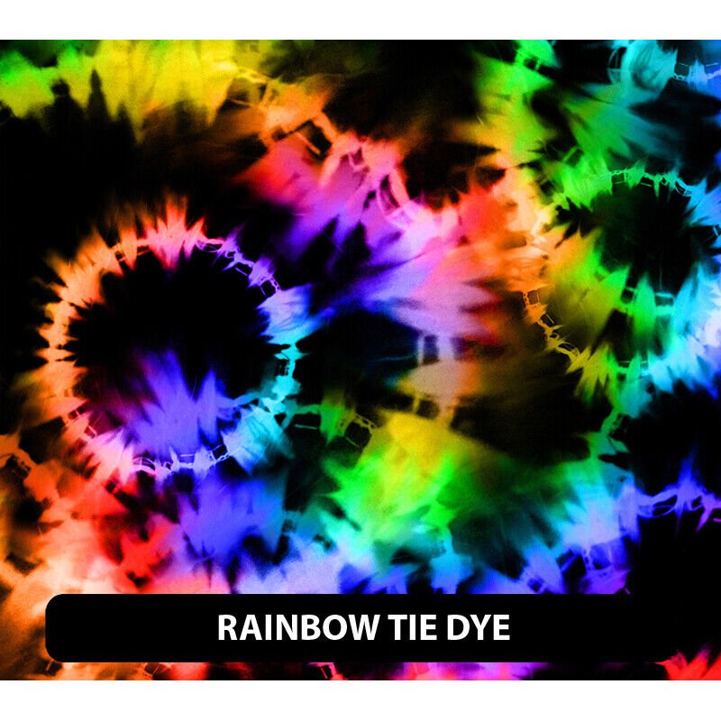 Tie Dye/Regenbogenwirbel gemustert HTV 18,5" ROLLE ***KOSTENLOSER VERSAND*** - Bild 24 von 31