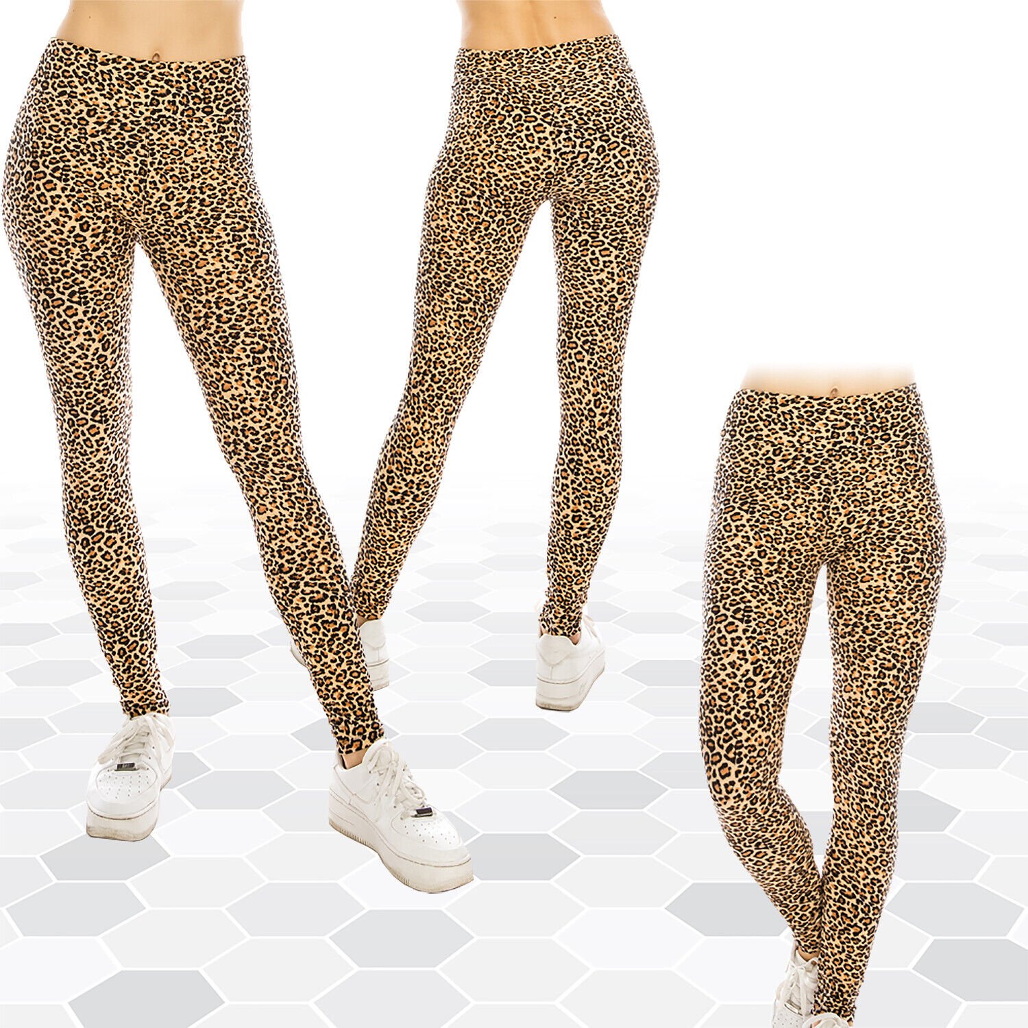 Womens Ultra Soft High Waist Yoga Leggings (Patterned and Solid) *FREE SHIPPING* - Picture 26 of 40