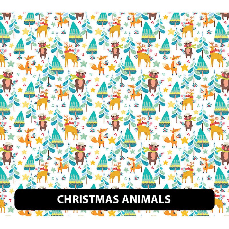 Christmas Patterned Adhesive Vinyl 13.5" ROLL **FREE SHIPPING** - Bild 20 von 72