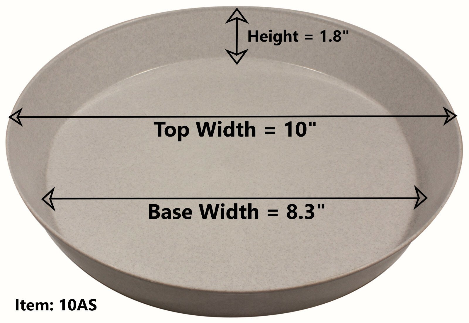 Austin Planter Plant Saucers - Heavy Duty Indoor/Outdoor Plant Saucer - USA Made - Picture 19 of 24