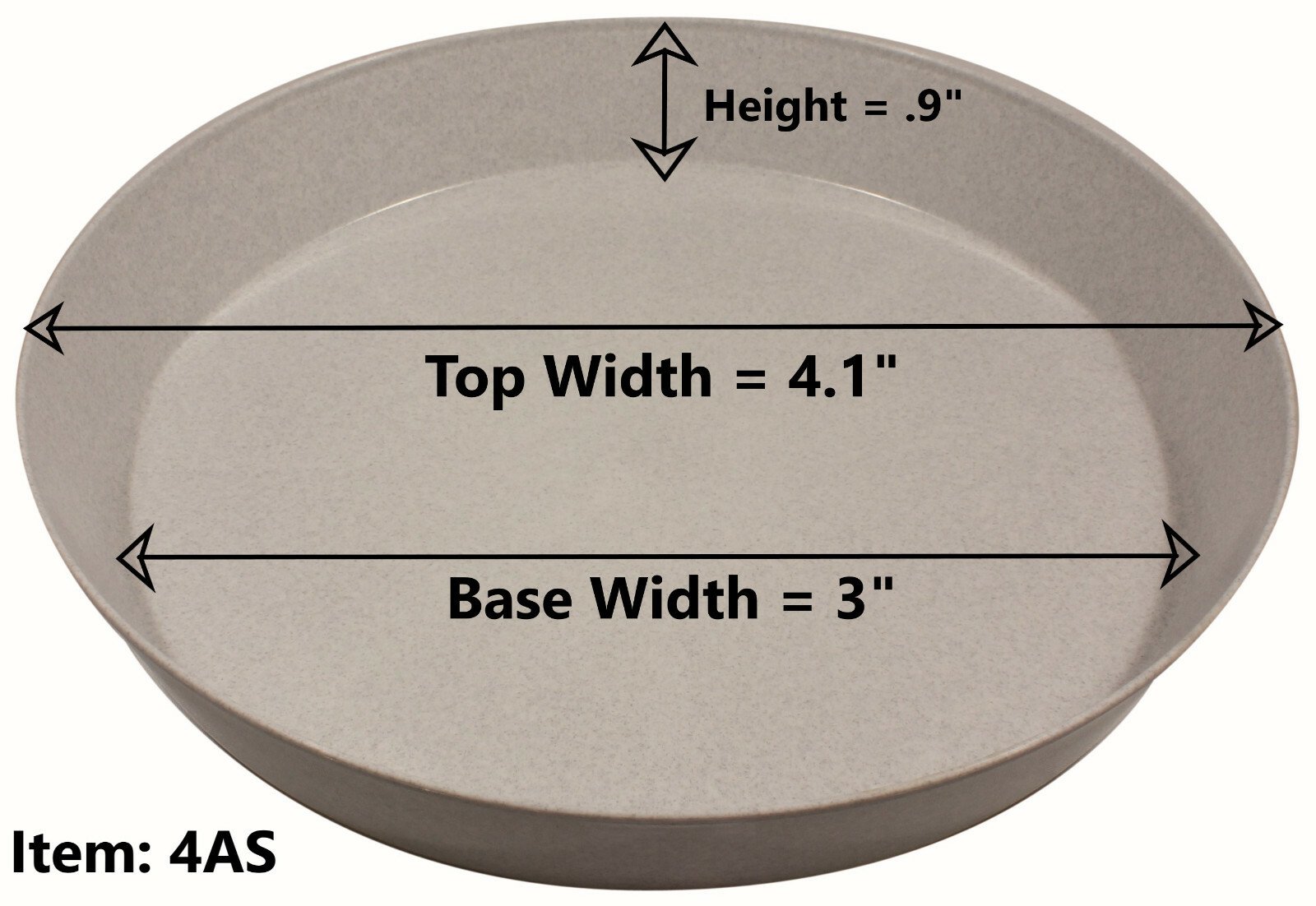 Austin Planter Plant Saucers - Heavy Duty Indoor/Outdoor Plant Saucer - USA Made - Picture 14 of 24