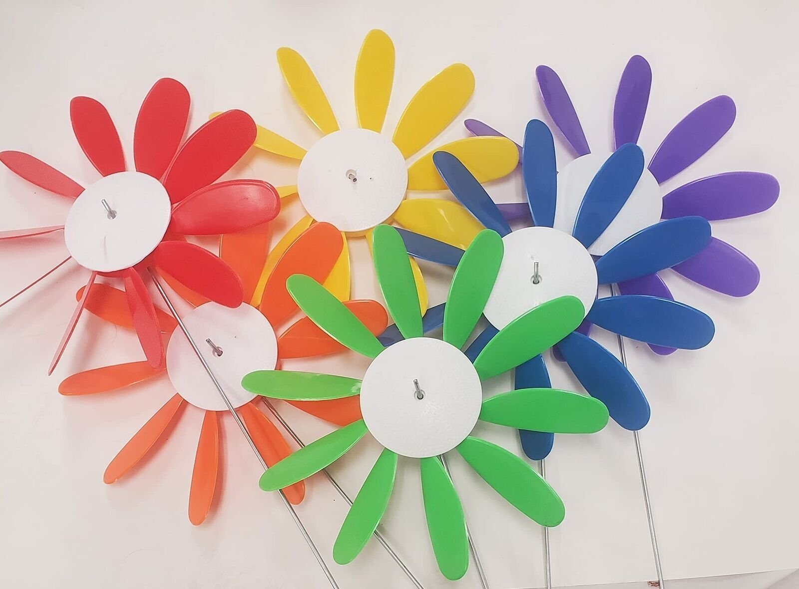 Beloit Plastics 12 inch Diameter Rainbow Red, Orange Yellow Green Blue Purple...