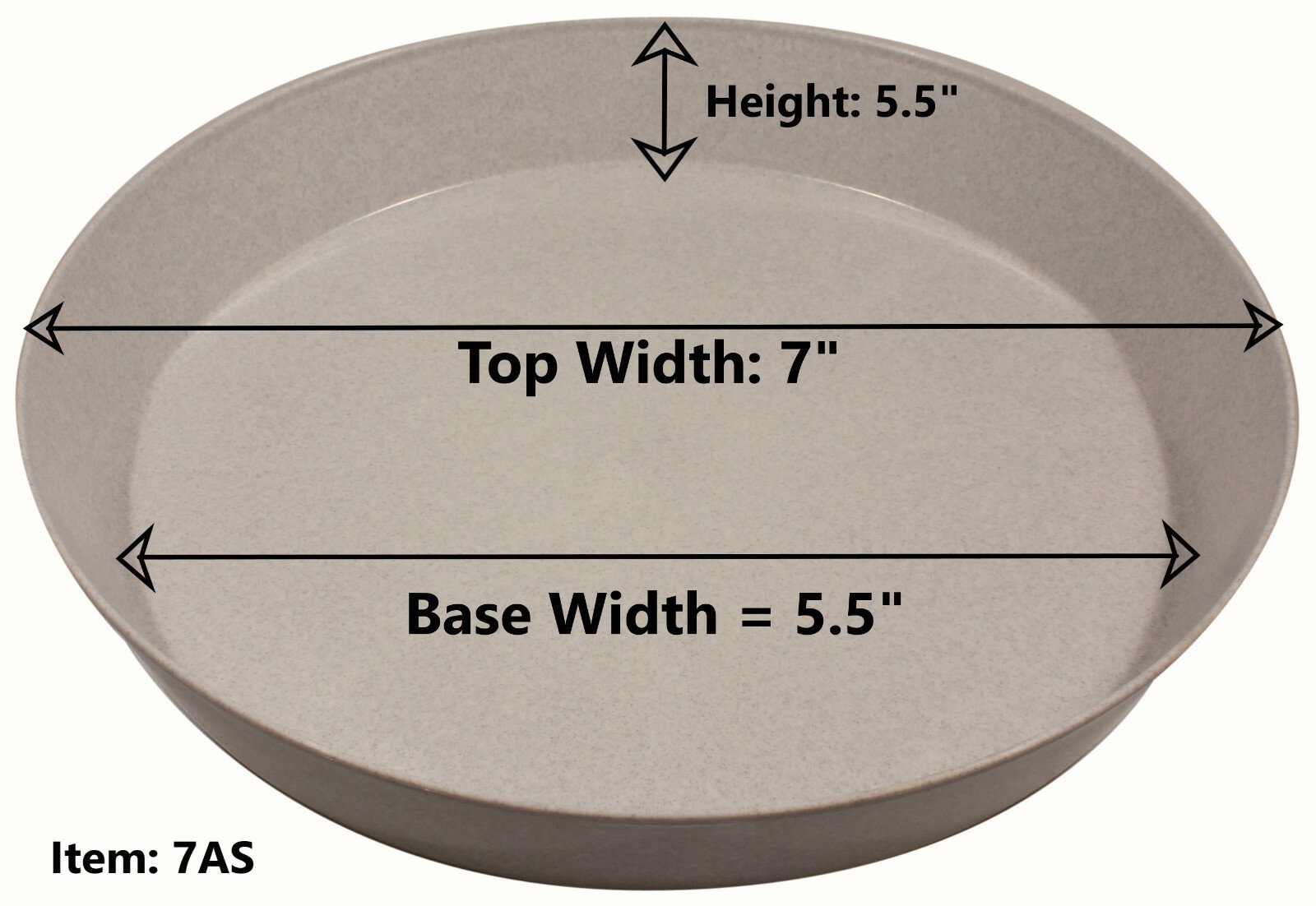 Austin Planter Plant Saucers - Heavy Duty Indoor/Outdoor Plant Saucer - USA Made - Picture 17 of 24