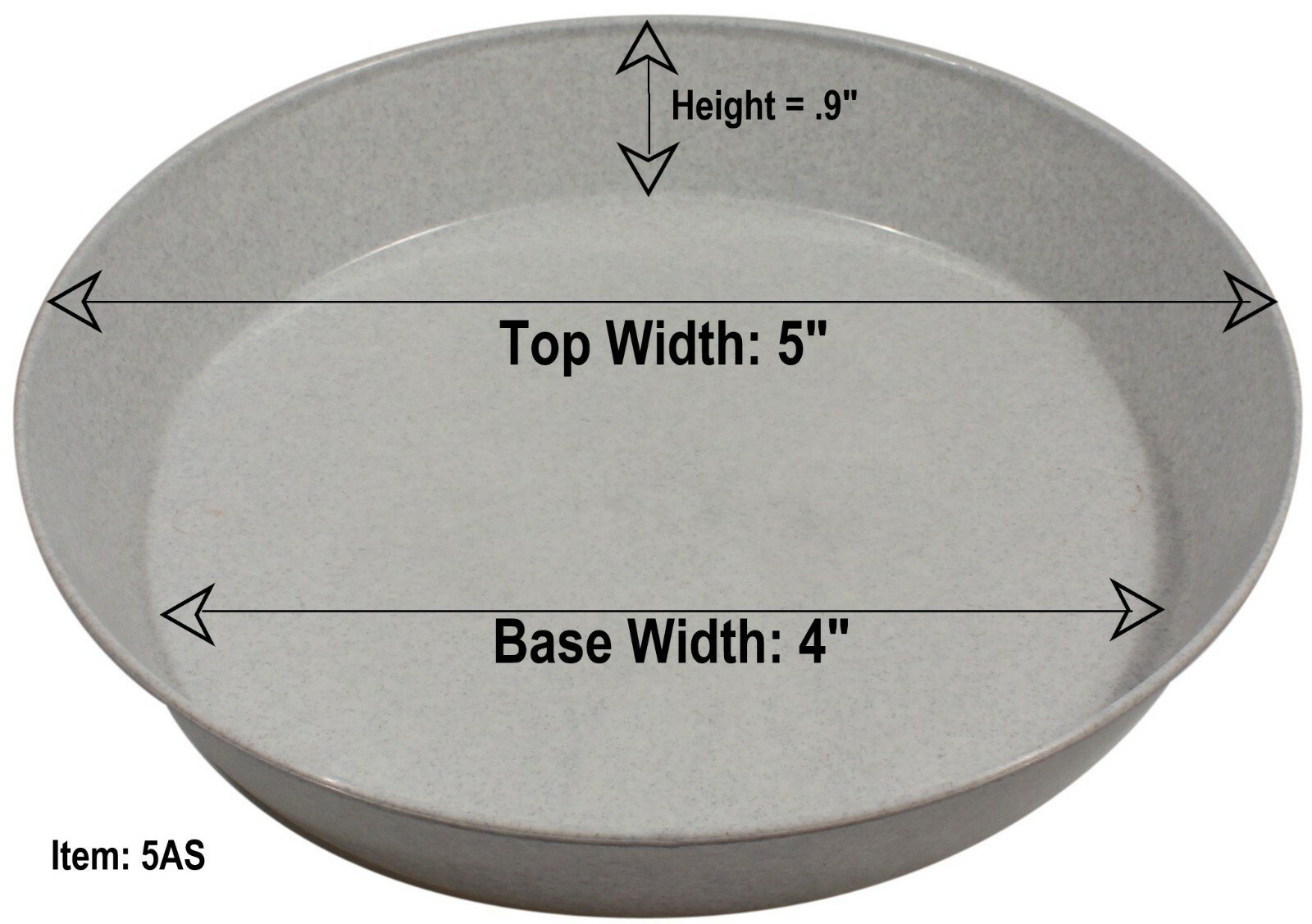 Austin Planter Plant Saucers - Heavy Duty Indoor/Outdoor Plant Saucer - USA Made - Picture 15 of 24