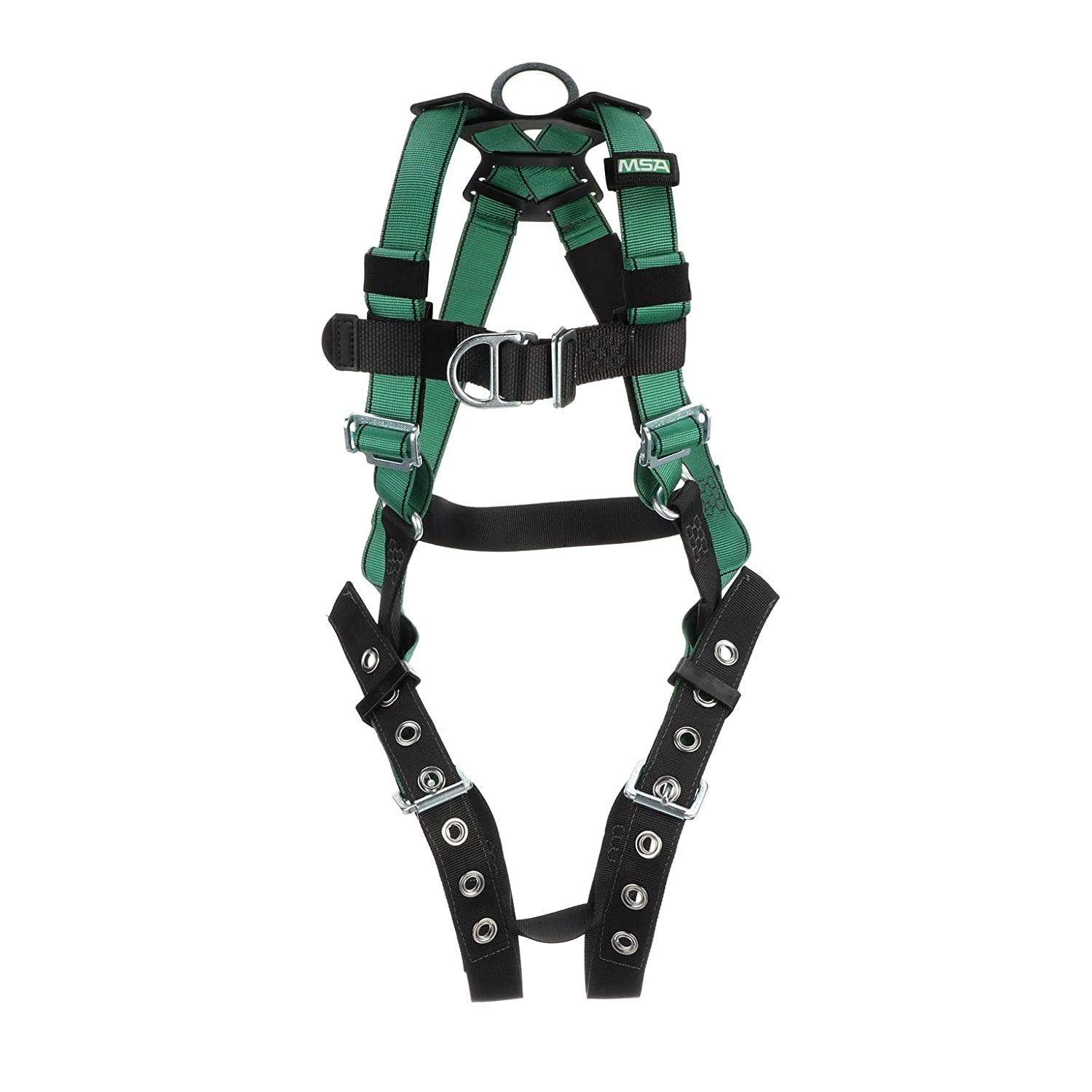 MSA 10197216 V-Form Full Body Safety Harness - Extra Large, D-Ring...