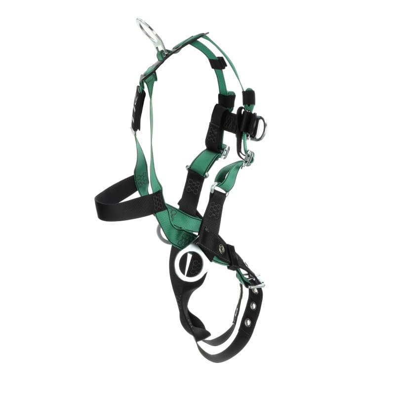 MSA 10197216 V-Form Full Body Safety Harness - Extra Large, D-Ring...