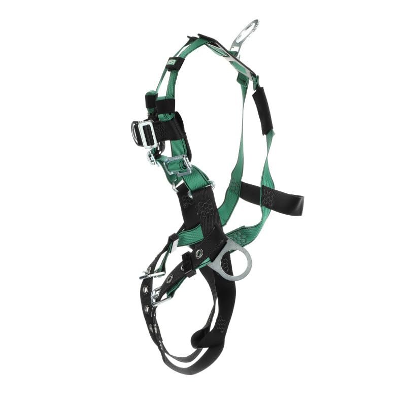 MSA 10197216 V-Form Full Body Safety Harness - Extra Large, D-Ring...