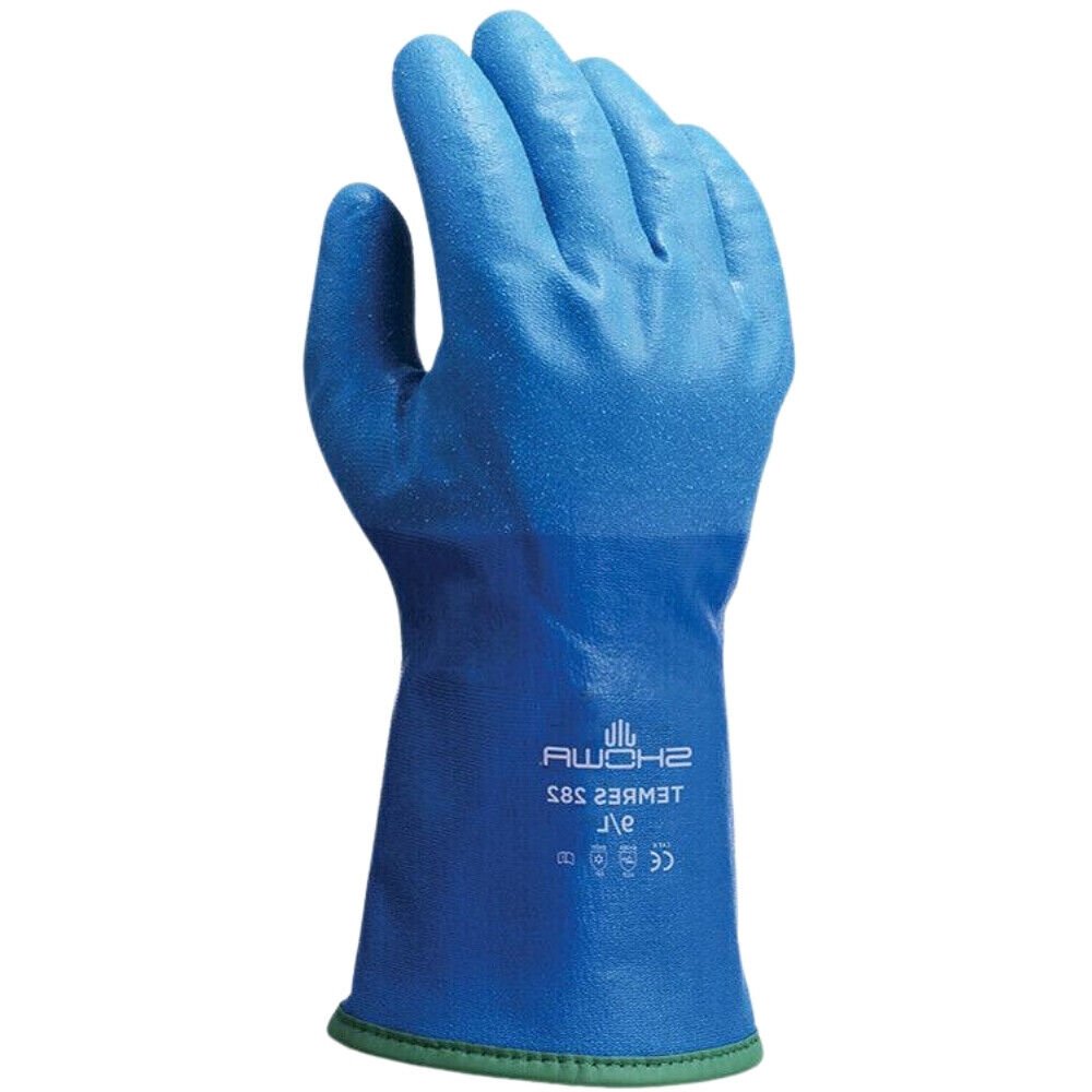 282 - Showa TEMRES Breathable & Waterproof PU Safety Gloves - SHIPS FREE - Picture 9 of 9