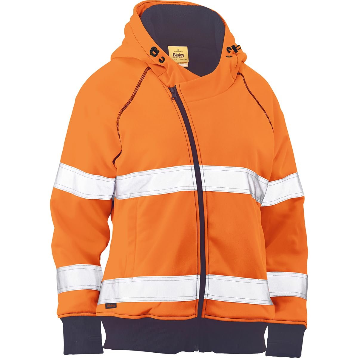 Bisley 323W6819T ANSI Type R Class 2 Women’s Contoured Full Zip Hooded…