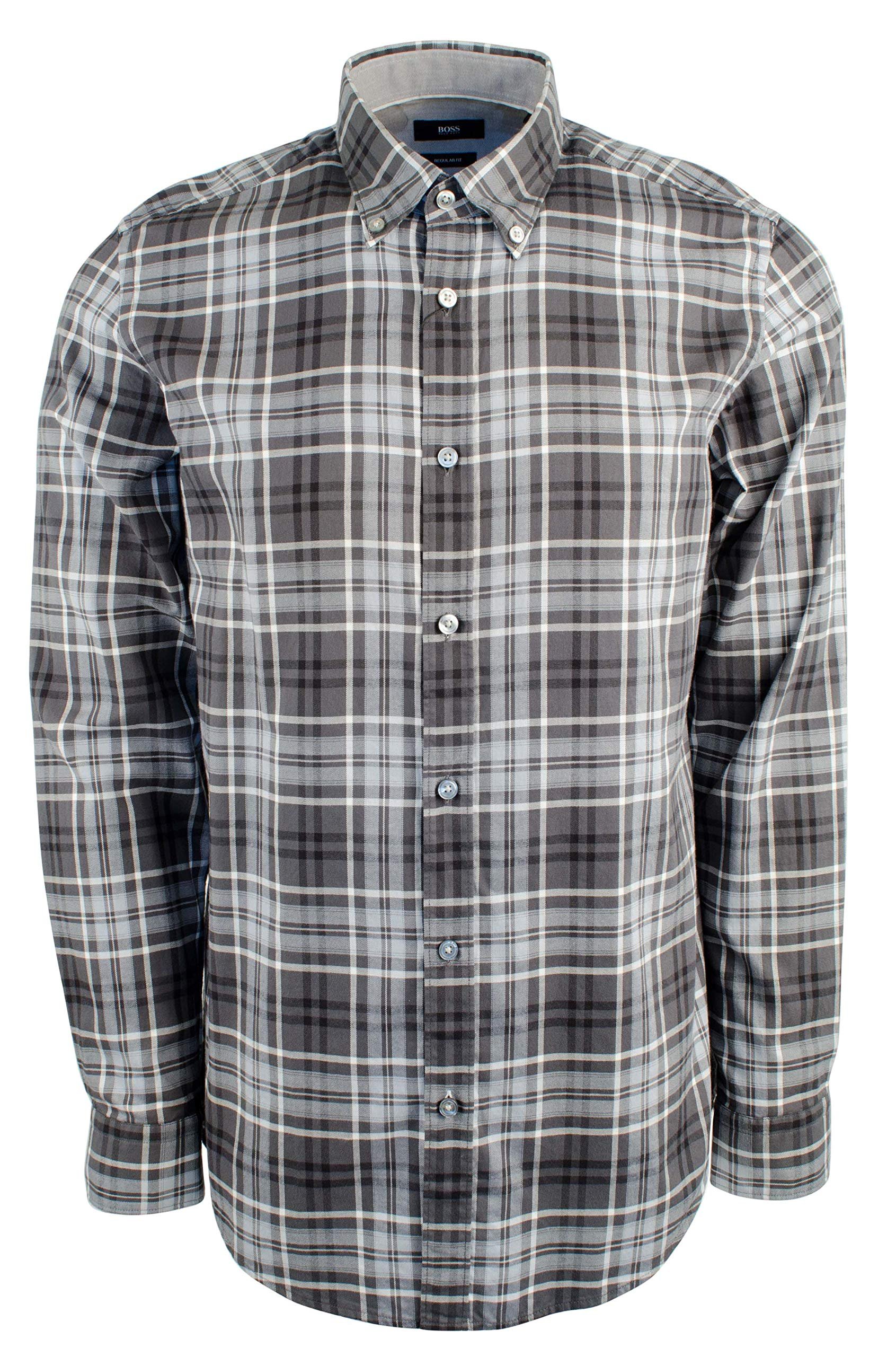 Hugo Boss Men's Regular/Classic Fit Cotton Casual Shirt R XL - Picture 5 of 6