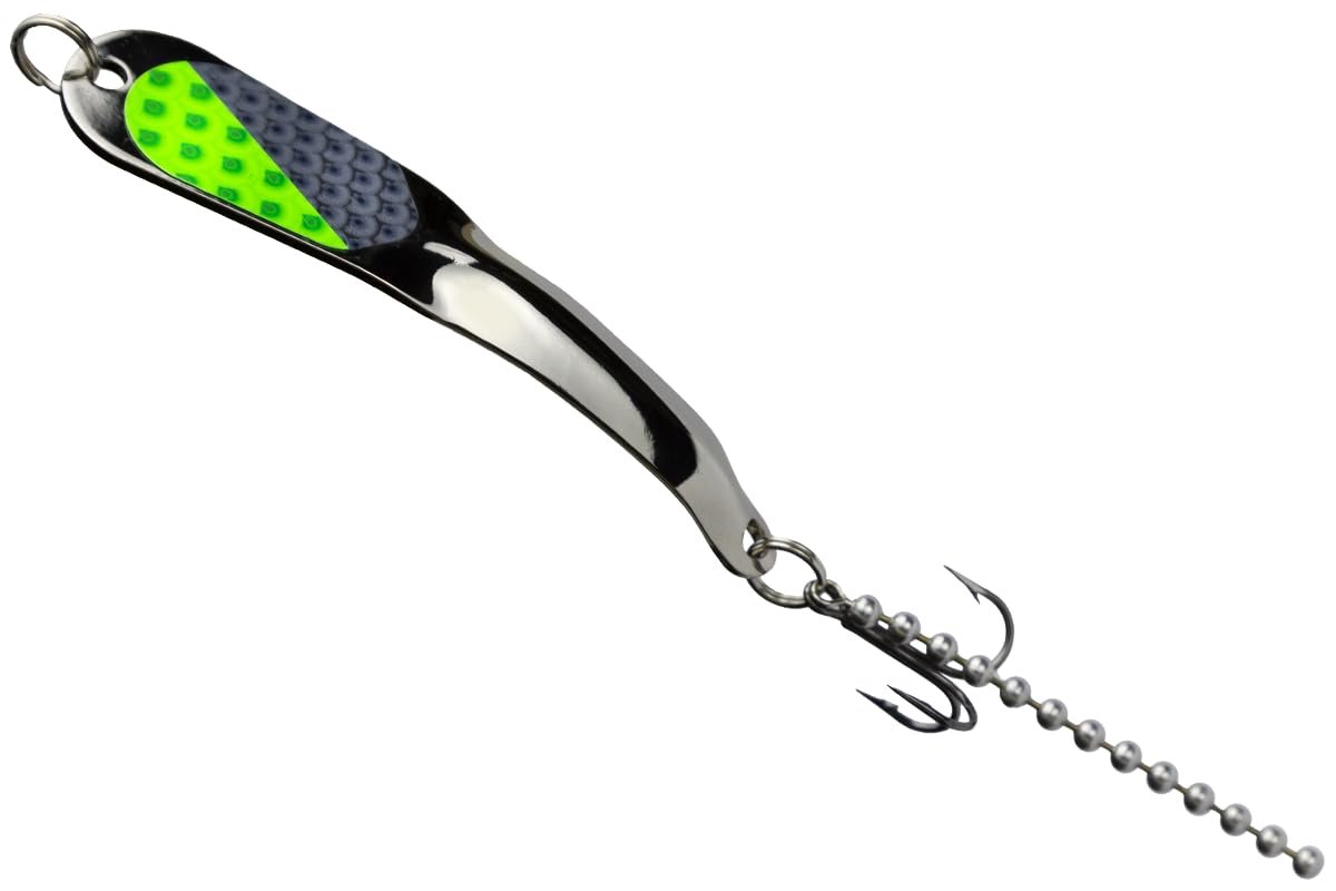 Señuelo de pesca de acero IRON SEÑUELO cuchara, fundición, arrastre, jigging, hielo, lago,... - Imagen 54 de 61
