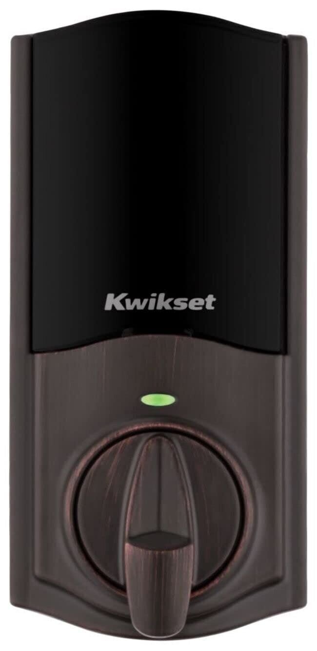 Kwikset 620TRL-ZW SmartCode Traditional Single Cylinder Touchpad Electronic...