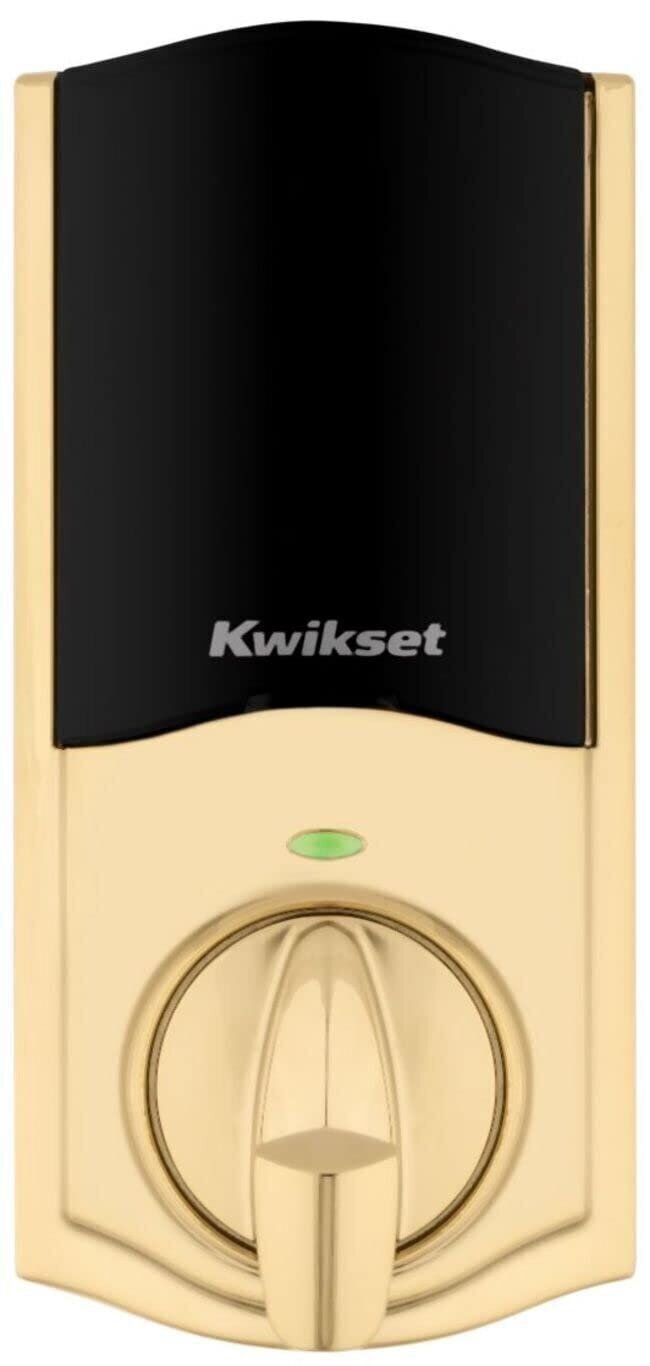 Kwikset 620TRL-ZW SmartCode Traditional Single Cylinder Touchpad Electronic...