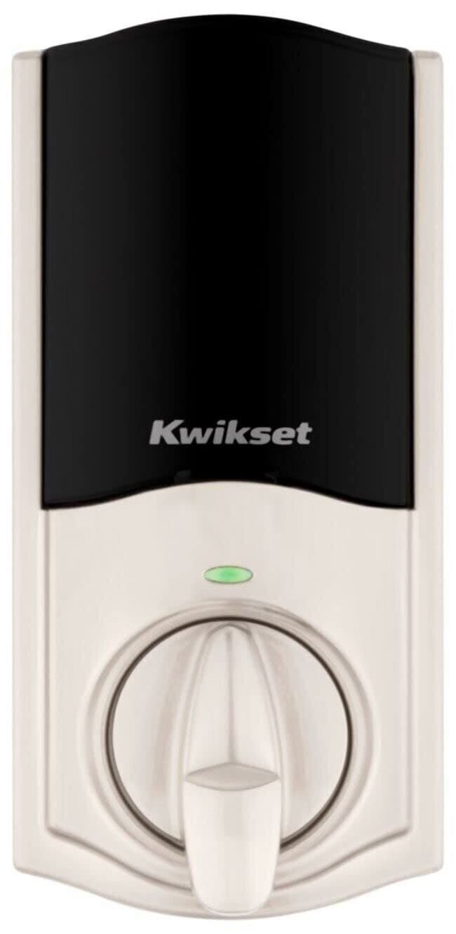 Kwikset 620TRL-ZW SmartCode Traditional Single Cylinder Touchpad Electronic...