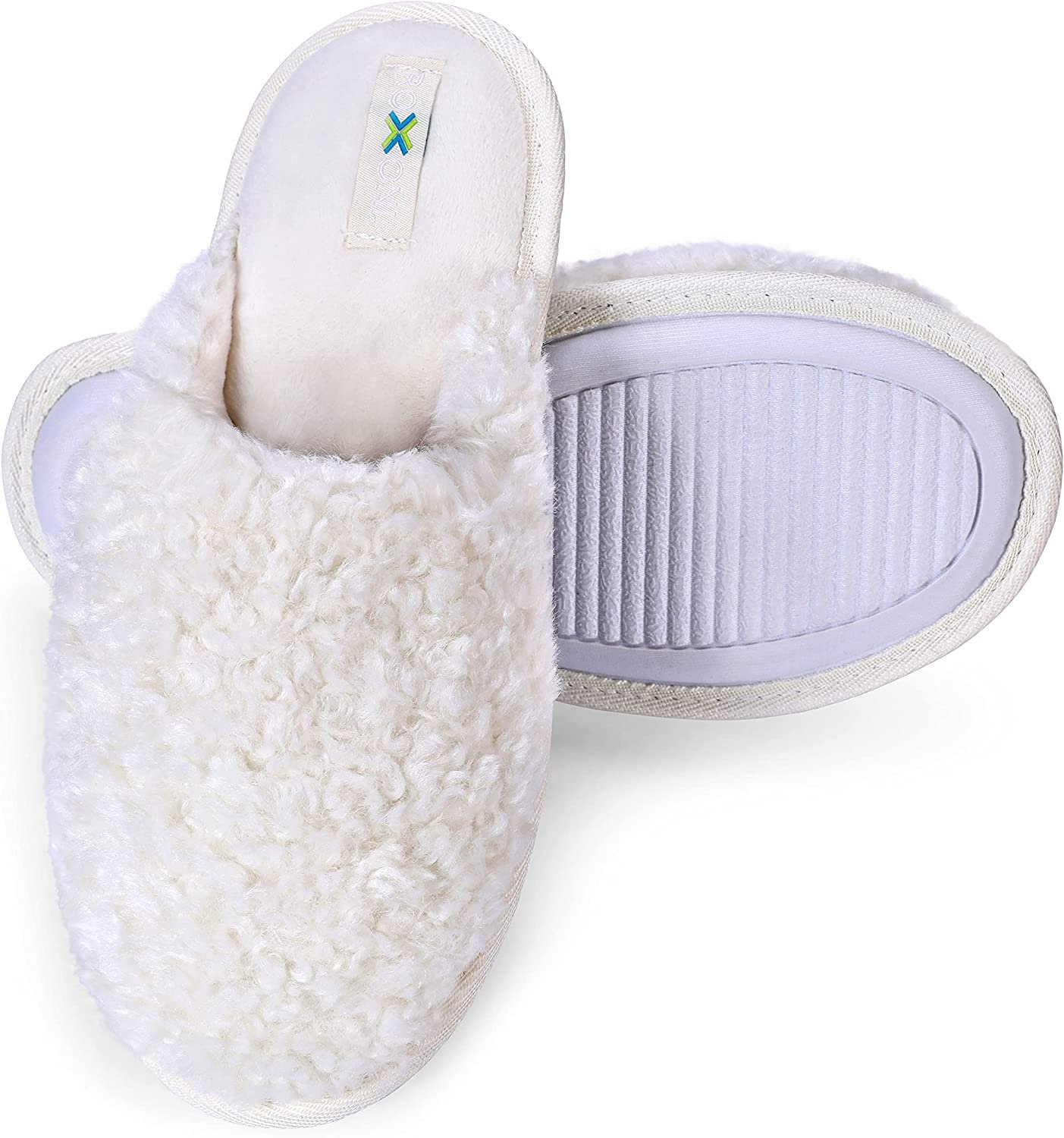 Zapatilla Pupeez Mujer Acogedora Espuma con Memoria, Interior Exterior Suela de Goma - Imagen 32 de 41