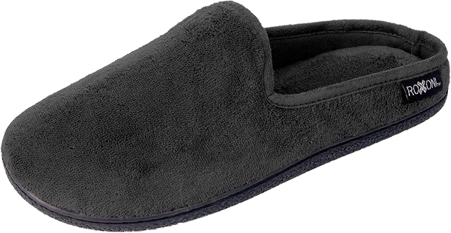 Pupeez Men's Slippers Slip On Terry Clog Comfort House Slipper Indoor/Outdoor - Picture 12 of 22