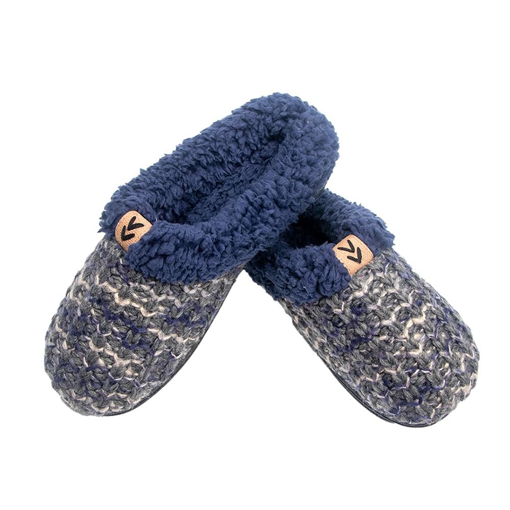 Pupeez Women's Tight Knit Clog With Fleece Trim Comfortable House Slipper - Picture 11 of 11